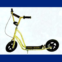12Inch DLX Chrome Plated Foot Scooter