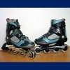 &quot;Blue Citycruiser&quot; Semi-Soft Boot Aluminium Inline Skates