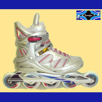 "Ocelot" Series - Special Semi-Soft Boot CNC Aluminium Inline Skates(89A462A-5 & 89Q522A)
